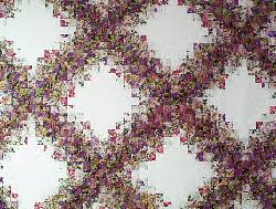 Résultat de recherche d'images pour "scrappy irish chain quilt pattern"