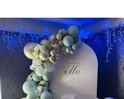 Image of Balloon Backdrop arch