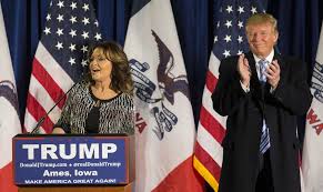 Image result for Trump and Palin