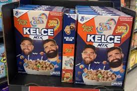 Travis and Jason Kelce’s cereal hits the shelves