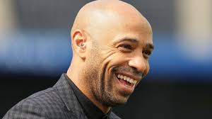 Arsenal legend Thierry Henry joins Ted Lasso star Jason Sudeikis to watch Gunners' WSL showdown with Chelsea ahead of Season 4 release