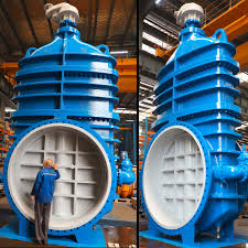 Largest gate valve supplied: DN2200 and 7m tall