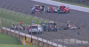 O’Ward, Rossi, Grosjean crash during Indy 500 practice