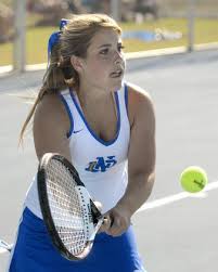 <b>Reagan Kapp</b> returns a volley against Kennett Monday, August 29, <b>...</b> - 1531931-L