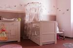 Chambre bb fille en gris et rose - 32 belles ides