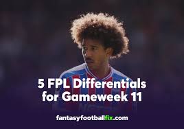 FPL Gameweek 11 Differentials: Top Player Picks