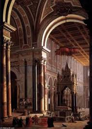 Portfolio \u0026gt;\u0026gt; Pietro Francesco Garola - Pietro-Francesco-Garola-Interior-of-the-Basilica-of-San-Paolo-in-Rome-2--S