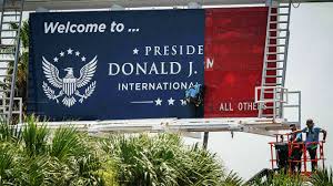 United to offer travelers free flight changes to avoid landing at Trump International Airport