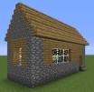 Minecraft village house