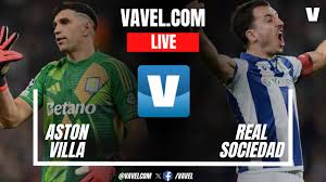 Aston Villa vs Real Sociedad LIVE Score Updates in 2026 Friendly Match
