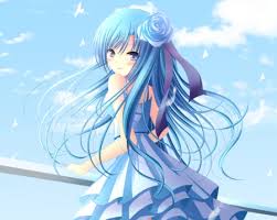 anime blue hair girl Images?q=tbn:ANd9GcTLHJw1W40Me0gweBbXtMYa60ppc4Ewvl41r5_DhOGsdQd-MclZ