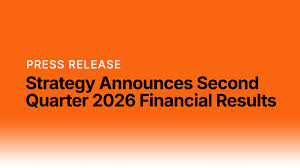 Strategy Announces Second Quarter 2026 Financial Results