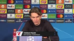 Thomas Frank : «Je suis très content de la performance de mon équipe» - Foot - Ligue des champions - Tottenham