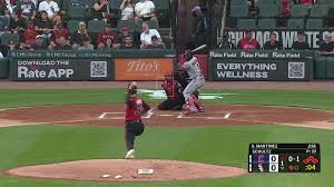 Angel Martínez's two-run single