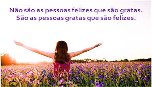 Resultado de imagem para GRATIDÃO