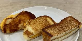 I tried grilled cheese sandwiches from Sonic, Shake Shack, and Five Guys. My favorite was also the least expensive.