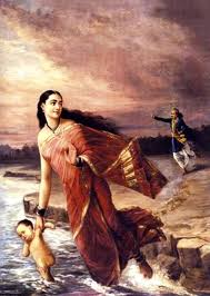 Image result for shantanu and ganga