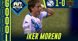 ¡DE REBOTE! Jurado ataja pero Iker Moreno aprovecha y marca el primero para Puebla