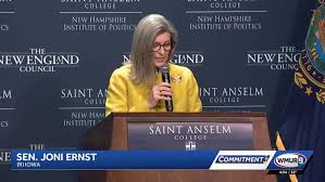 Sen. Joni Ernst Addresses Iran War as Protests Emerge