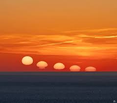A Mock Mirage in a Spectacular Sardinian Sunset: NASA's Award-Winning Shot