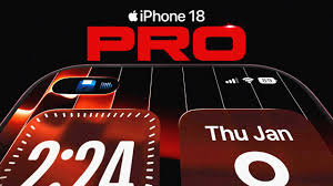 Render mostra "iPhones 18 Pro" com câmera à esquerda e Face ID sob tela