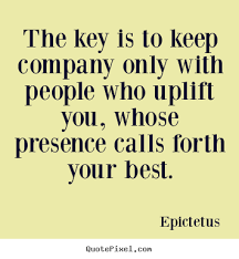 The Company You Keep Quotes. QuotesGram via Relatably.com