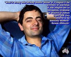 Rowan Atkinson | Atheist quotes | Pinterest | Rowan, Human Rights ... via Relatably.com