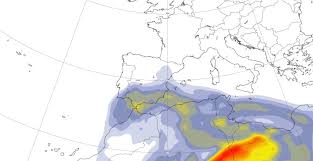 España respirará calima y tendremos lluvia de barro en plena semana de tormentas