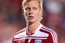 Stoke bound: Brek Shea is set for a medical today. Stoke have completed the £2.5million signing of United States winger Brek Shea from FC Dallas. - Brek%2520Shea%2520playing%2520for%2520Dallas