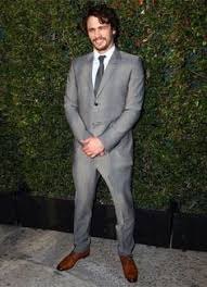 Résultat de recherche d'images pour "brown shoes blue tux"