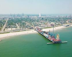 Image of Galveston Island in Houston, Texas