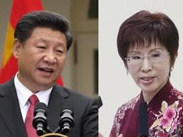 Hasil carian imej untuk 洪秀柱会见习近平