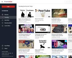 Image of PeerTube video platform