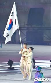 South Korean Flag Finally Flutters at Asian Games Opening