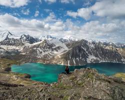 Immagine di Tian Shan Mountains in Kyrgyzstan