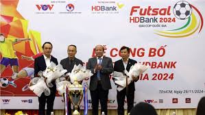 Công bố Giải Futsal HDBank Cúp quốc gia 2024 (29/11/2024)