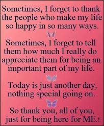 thank you for being there love quotes quotes quote family quotes ... via Relatably.com