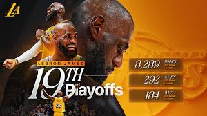 19 incredible stats to know about LeBron James before his 19th playoff run