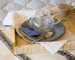 Oversized Rattan Tray | Medium