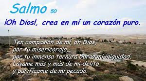 Resultado de imagen de EL SALMO 50 Y EL PERDON DE JESUS EN LA CRUZ