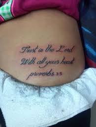 Community Post: 30 Inspirational Bible Verse Tattoos | Verse ... via Relatably.com