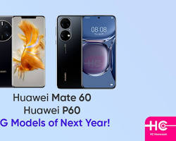 Huawei Mate 60 and Mate 60 Pro smartphones