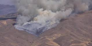 Hawk Fire burning near Somersett in Reno