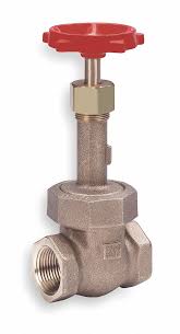 MILWAUKEE VALVE, 2 1/2 in, Bronze, Gate Valve - 4GCD7|1153 2 ...