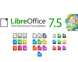 Imagen de LibreOffice 7.5 office suite