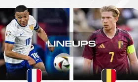 Link xem trực tiếp Pháp vs Bỉ - Vòng 1/8 EURO 2024