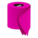 Pink toilet roll holder