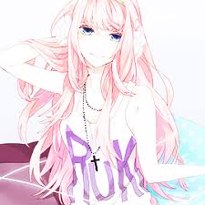 Картинки по запросу cute anime girl with pink hair