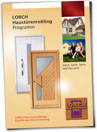 Werner Lorch GmbH - Haustueren - Haustuerrohlinge - aus eigener ... - titelseite