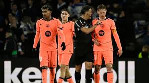 Frenkie De Jong slams arrogant ref after Barcelona loss